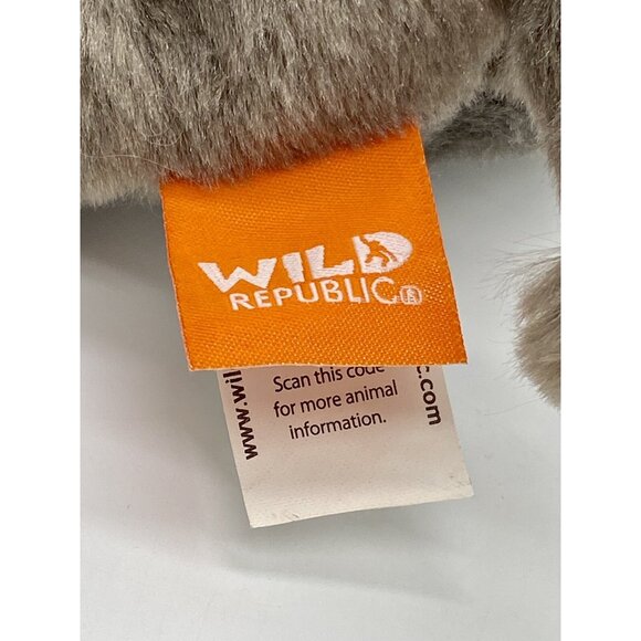 Wild Republic Elephant Soft Plush Stuffee Animal WWF Adoption 2017 Sweet Zoo - Picture 4 of 5